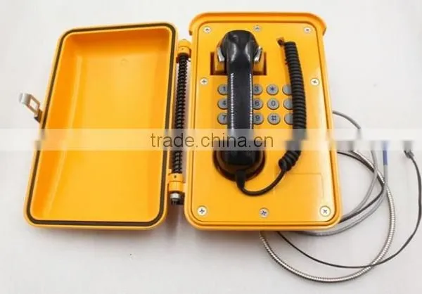KNSP-08 Ip67 Waterproof Broadcasting Intustrial Telephone Rugged Explosion Proof IP Telephone photo-6