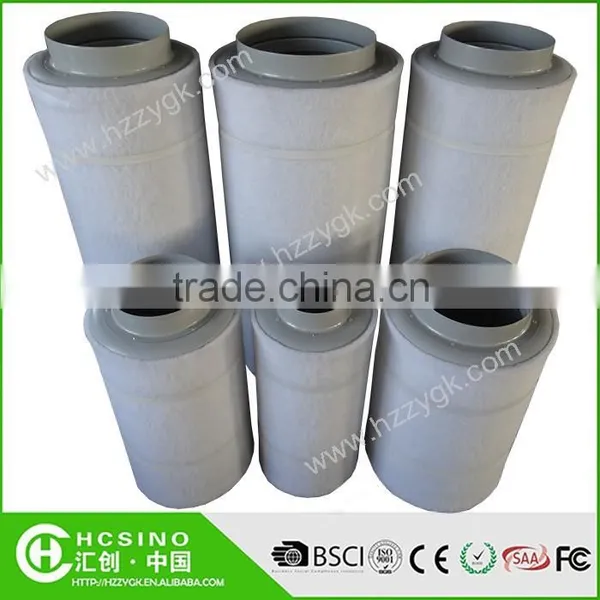 Hydroponic Greenhouse Hepa Activated Charcoal Carbon Air Media Filter Design