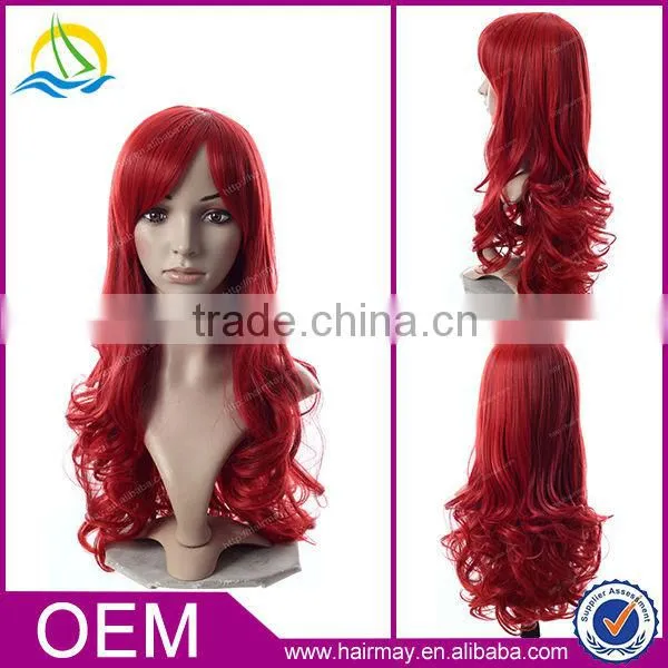 Quality Guaranteed High Temperature Fiber Cheap Can Dye Synthetic Wig