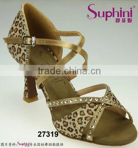 Salsa Dance Shoes Dress ,latin Dance Shoes Purple photo-4