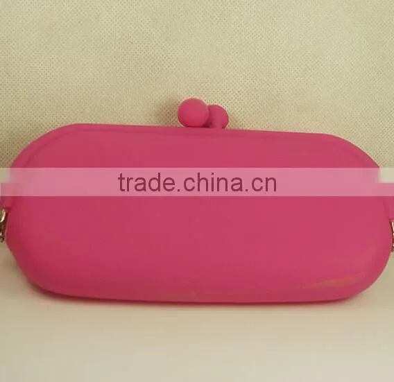 Silicone Pouch Purse / Cellphone Cosmetic Coin Bag / Glasses Storage photo-4