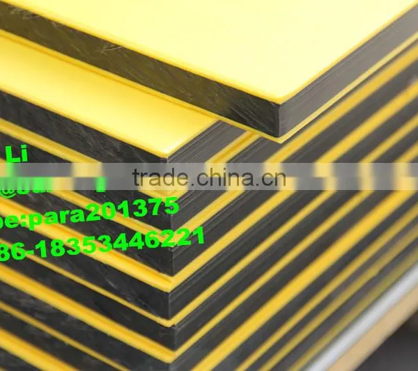HDPE double color three layer plate/HDPE 500 sheet in china