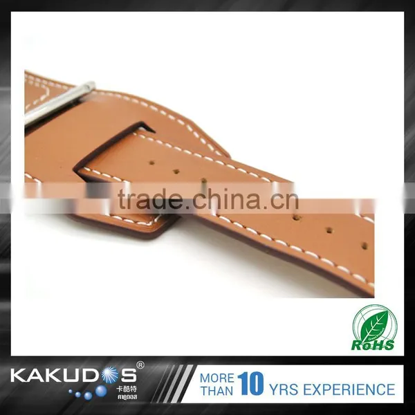Customized Fashion Design Genuine Cattle Watchband Watch for Iwatch photo-3