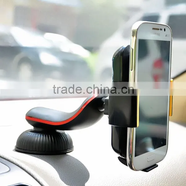 Qi Wireless Car Charger Holder Wireless Charging Pad Transmitter Charger For Iphone photo-6