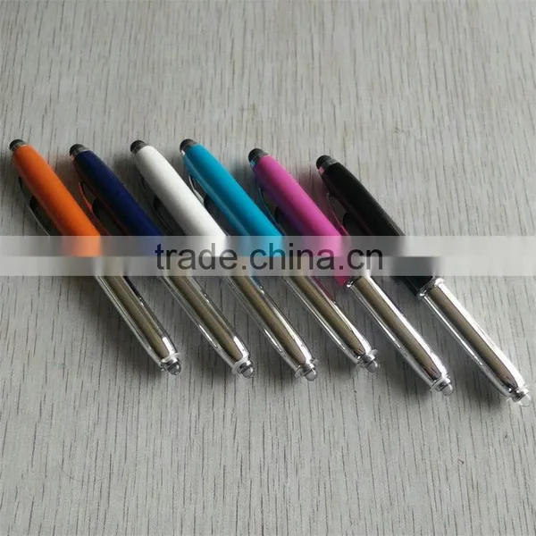 New Products on China Market Multi Funtion Pen With Metal Cap and Light photo-5