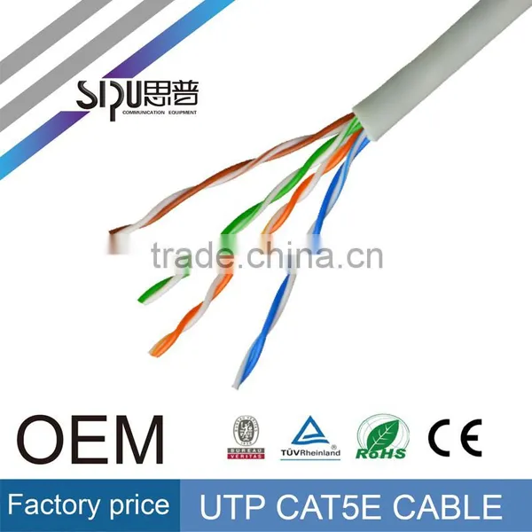SIPU Factory Price Utp Cat5e Lan Cable High Quality 4 Pair Cat 5e Network Cable Wholesale 305m Cat 5 Cable photo-2