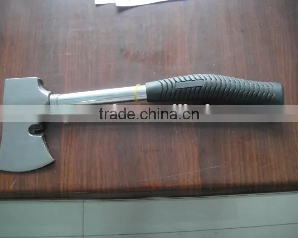 Camping Axe, Comfortable Two-color Grip, Made of Forged Carbon Steel Head, Heat Treatment HRC 47-55 photo-4