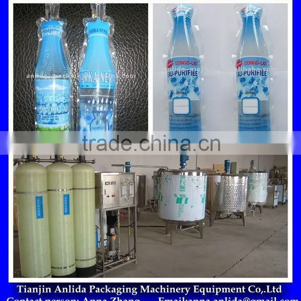 Mineral Water Production Line/ RO Pure Water Filling Line/plastic Pouch Drinking Water Production Line