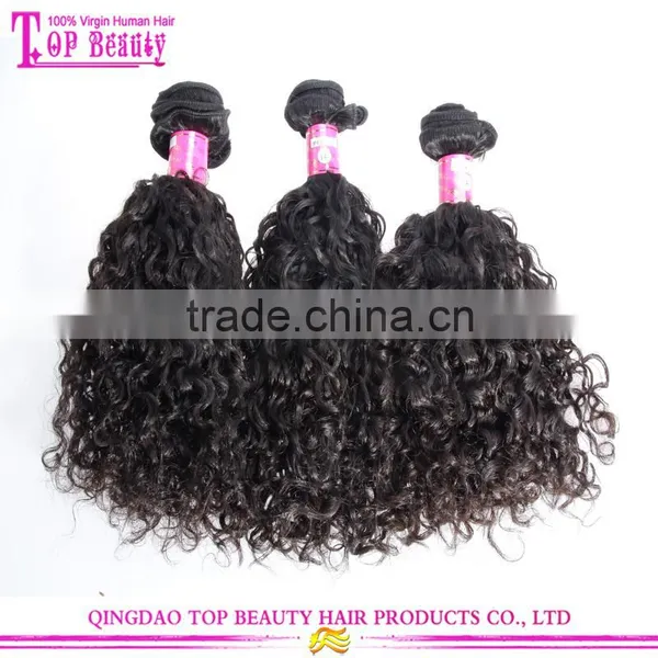 Hot Sale Brazillian Water Wave Hair Weave Wholesale Virgin Brazilian Water Wave Hair Extensions photo-2