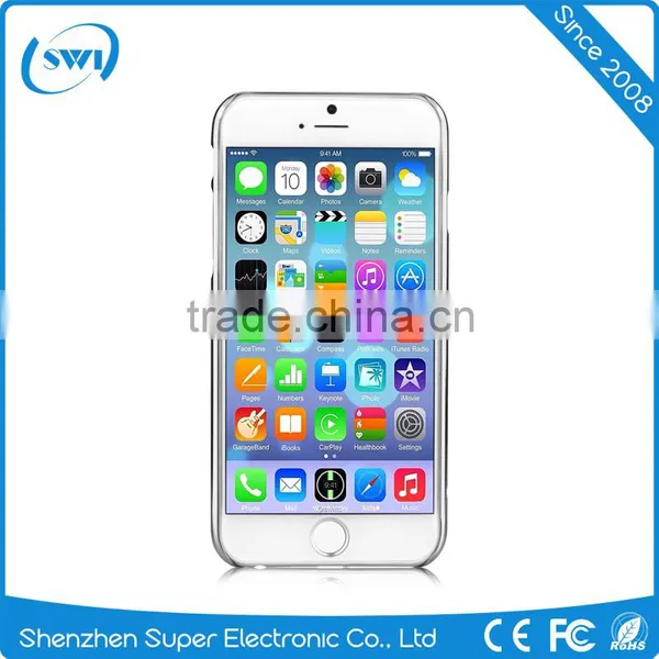 Fashion Electroplating Transparent Bling Crystal Diamonds PC Back Case Cover For IPhone 6 6S Plus photo-4