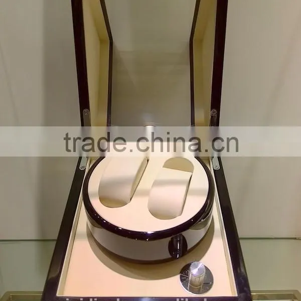 Wooden 2-grid Display Box for Watches and Jewelry photo-2