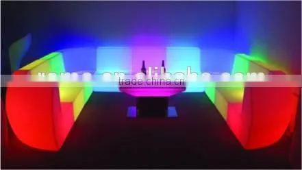 Led Light Illuminated Plastic Sofa photo-6