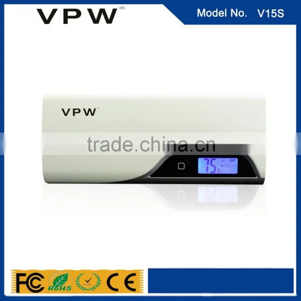 Factory Wholesale Portable Double USB Output 8000mAh Power Bank With LCD Display photo-2