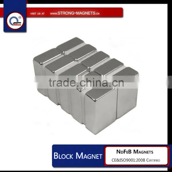 High Quality NdFeB/Neodymium/rare Earth Permanent Magnet Long Block ,NdFeB Block Permanent Magnet photo-2