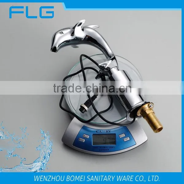 FLG8139 China Supplier Dolphin Chrome Automatic Sensor Faucet photo-6
