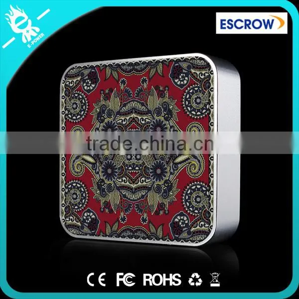 Diy Square Power Bank 6600mah Powerbank for Smartphon/Samsung/Nokia/HTC/Blackberry photo-2