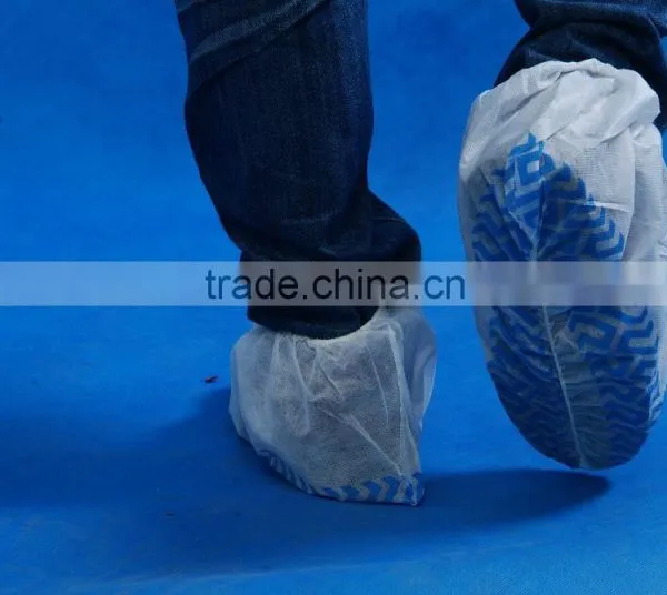 PP Non Woven Disposable Anti-skid Medical Shoe Cover photo-2
