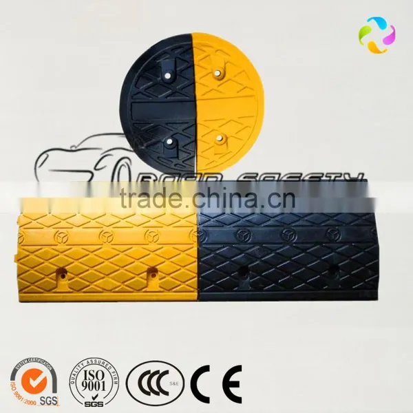 Traffic Rubber Speed Hump for Road Safety photo-4