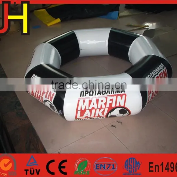 1.5m Diameter PVC Tarpaulin Inflatable Water Round Ring For Sale photo-3