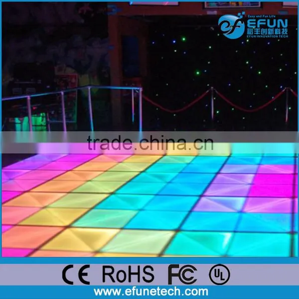 2016 New Technology 3d Led Flooring,disco Interactive Floor Tile photo-2