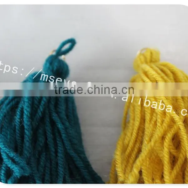 Good Price Customized Size Colors Cotton Fringe Curtain Wholesale photo-2