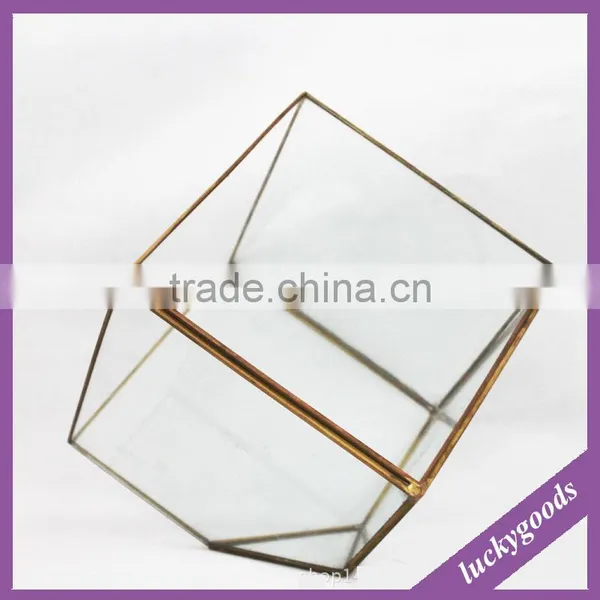 OEM Customized Black Bronze Copper Rose Silver Gold Red Brass Chocalate Jar Gifts Tin Glass Wedding Diamond Candy Boxes photo-2