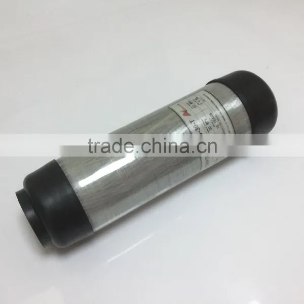 New Product 6.8L 4500PSI Carbon Fiber SCUBA Diving/Airgun/Paintball Cylinder With Black Boots