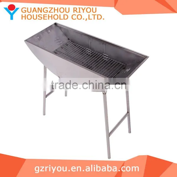 High Quality Wholesale Price Detachable Party Cast Iron Charcoal Bbq Grill photo-2