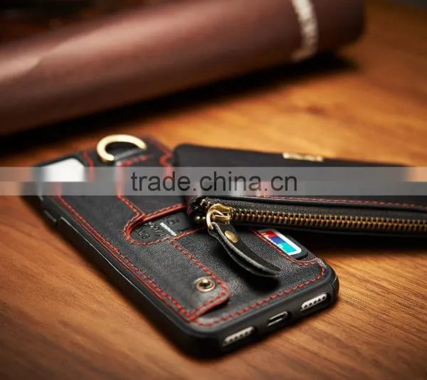 Wallet Leather Phone Case Magnetic Leather Case for IPhone photo-3