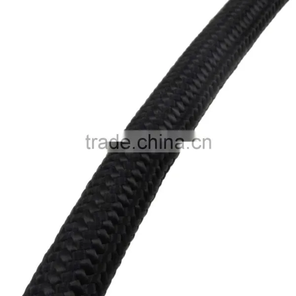 AN6 Nylon Stainless Steel Braided Flexible Fuel Oil Line Hose photo-3