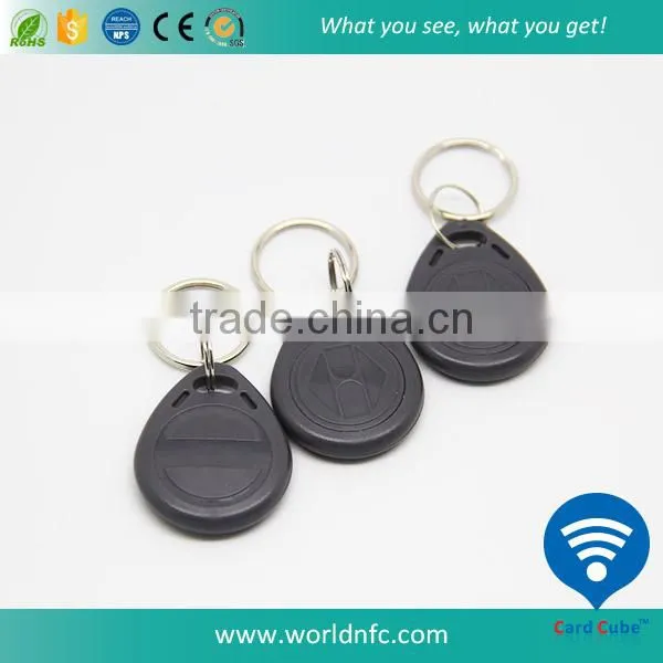 Custom Logo Printing ISO15693 Key Tag / RFID Keyring / RFID Keychain photo-2