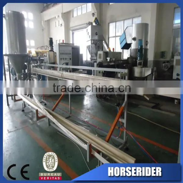 WPC Upvc Profile Extrusion Cost/wpc Pvc Plastic Door Profile Frame Extrusion Price photo-2