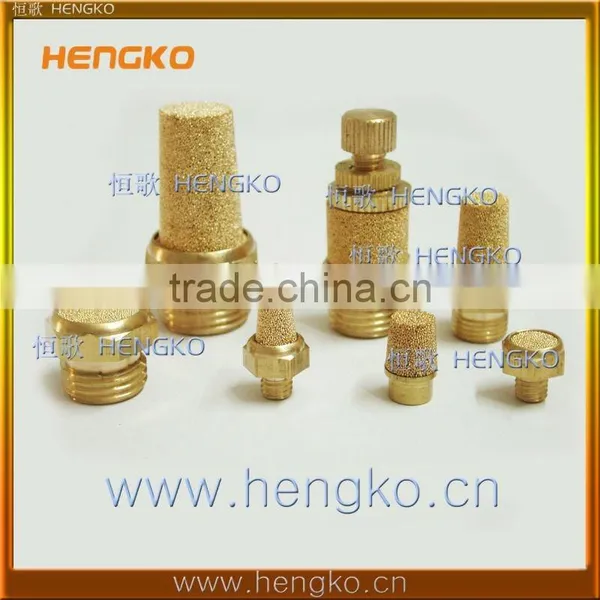 3/8'' BSP Noise Filter Air Pneumatic Brass Muffler photo-3