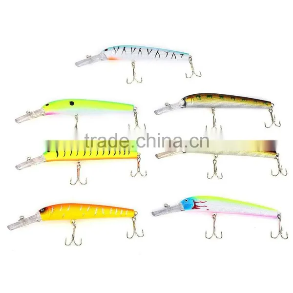40pcs/lot Fishing Lures 40 Colors Minnow Lure Crank Lures Mix Fishing Bait 40pcs Fishing Lure Simulated Bait Minnow With Hook photo-5