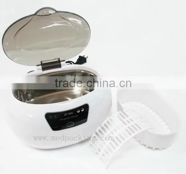 Silent Ultrasonic Cleaner JP-880 Consumer and Commercial Glasses Jewelry Cleaner Shaver photo-2