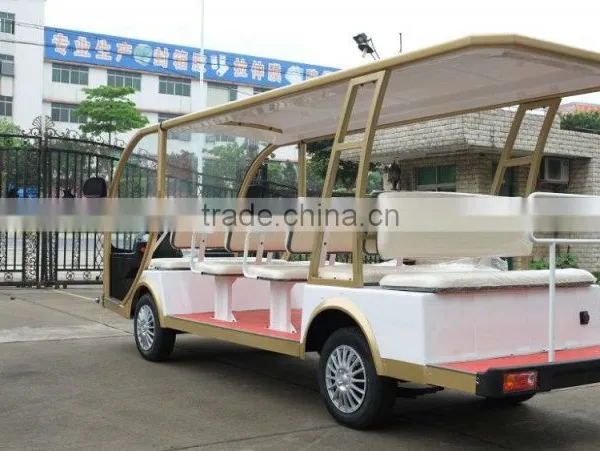 14 Seats Personal Transport Electric Tourist Bus Golf Vehicle photo-6