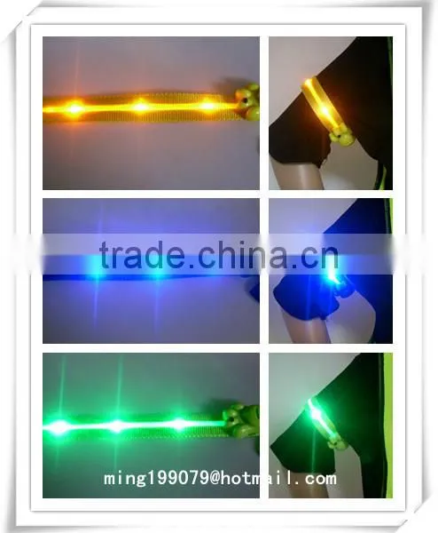 Riders Fashion Print LED Safety Arm Band Reflective Gifts