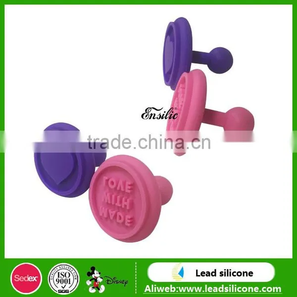 Minimum Price Silicone Rubber Cookie Stamp for Cookies Custom Pattern & Funny OEM ODM photo-2