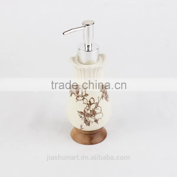 Flower Bottleneck Ceramic Modern Decorating Home Accessories Bathroom Accessories photo-2
