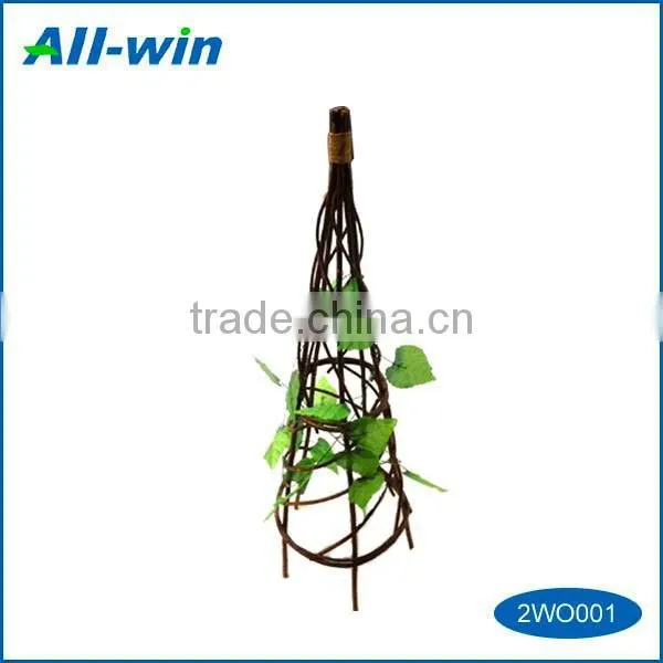 Garden Use Decoration Strong Expandable Natural Willow Obelisk for Hanging Climbing Palnts photo-2