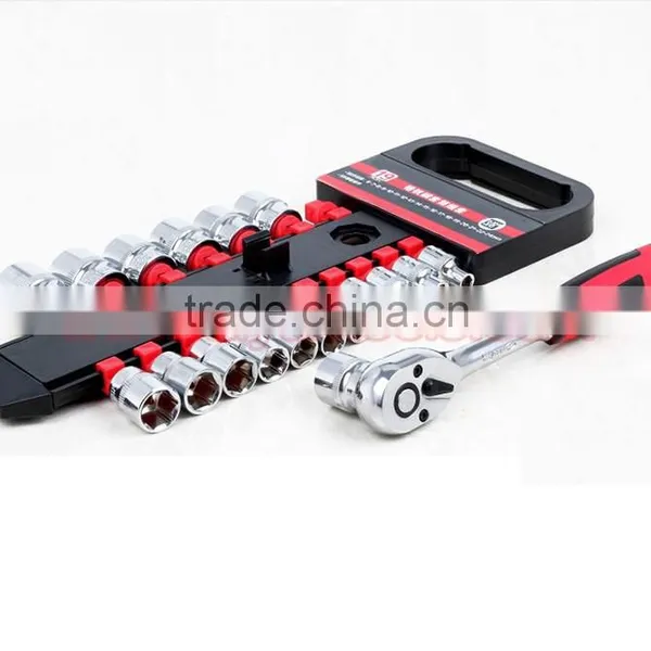 27pcs 19pcs 12pcs Socket Wrench Set Ratchet Wrench Socket Set 1/2 3/8 1/4 Driver Set photo-3