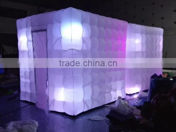 Colorful Inflatable Photo Booth Enclosure Led Inflatable Photo Booth photo-2