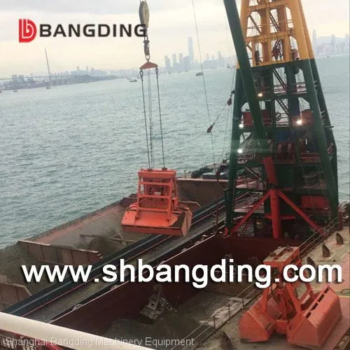 Electric Hydraulic Bulk Cargo Remote Control Grab Bucket