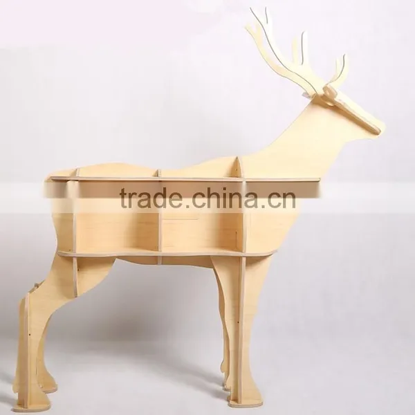 MDF Wooden Animal Shaped Book Shelf photo-4