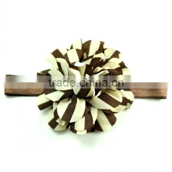 Handmade Fabric Flower Headband for Kids Hair Accessories photo-2