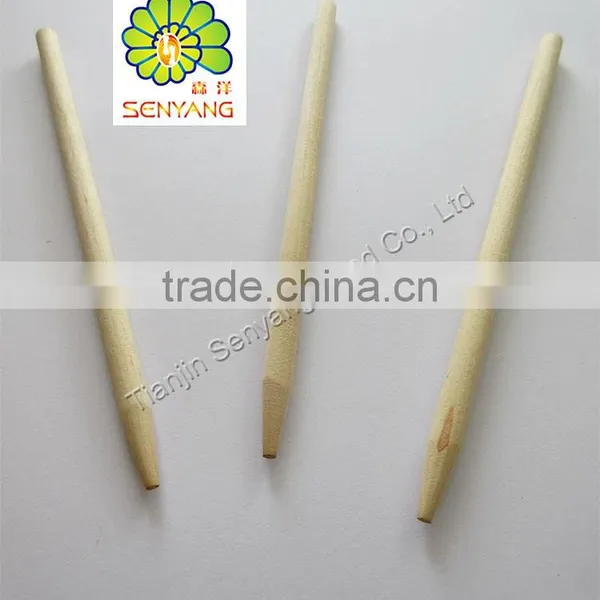 Round Apple Stick Wood Fruit Fork photo-2