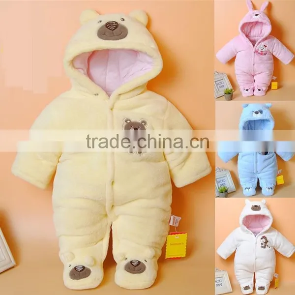 New Design 100% Cotton Casual Baby Clothing Sets Long Sleeved In Winter photo-2