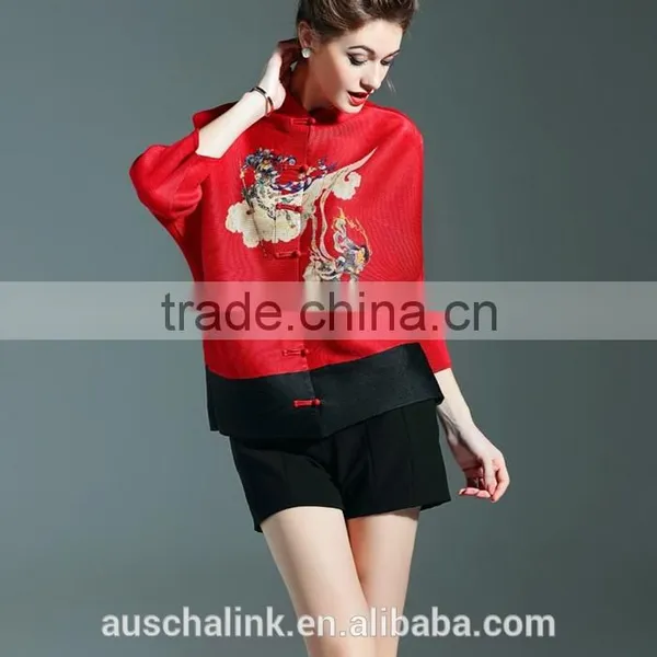 Newest Chinese Stylish Popular Sexy Ladies Loose Top Factory Price photo-2