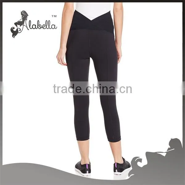 Nylon Spandex Maternity Leggings for Pregnant Leggings photo-2
