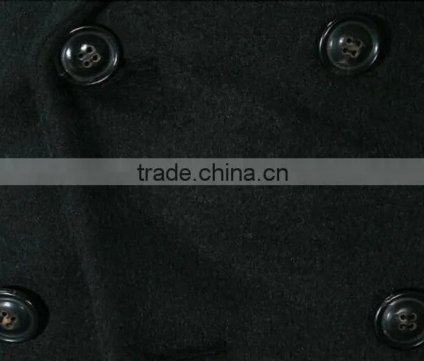 2014 Double-Breasted New Season Lastest Design Slim Fit Mens Cashmere Men Coat photo-3